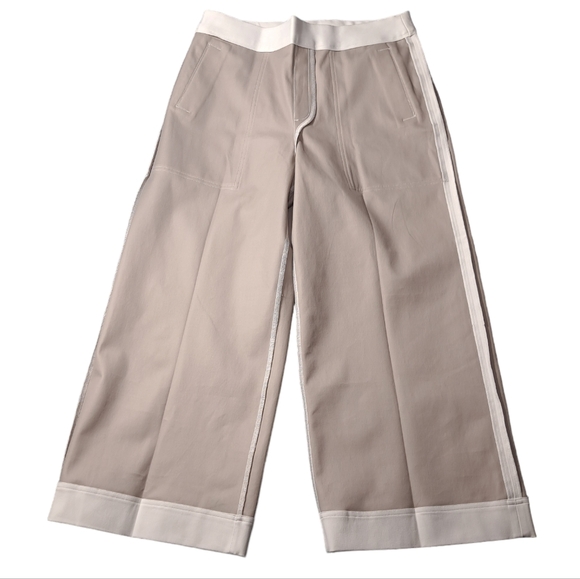 SPANX Women's On-the-Go Leg Wide White Pants With Ultimate Opacity Technology L - Picture 5 of 16